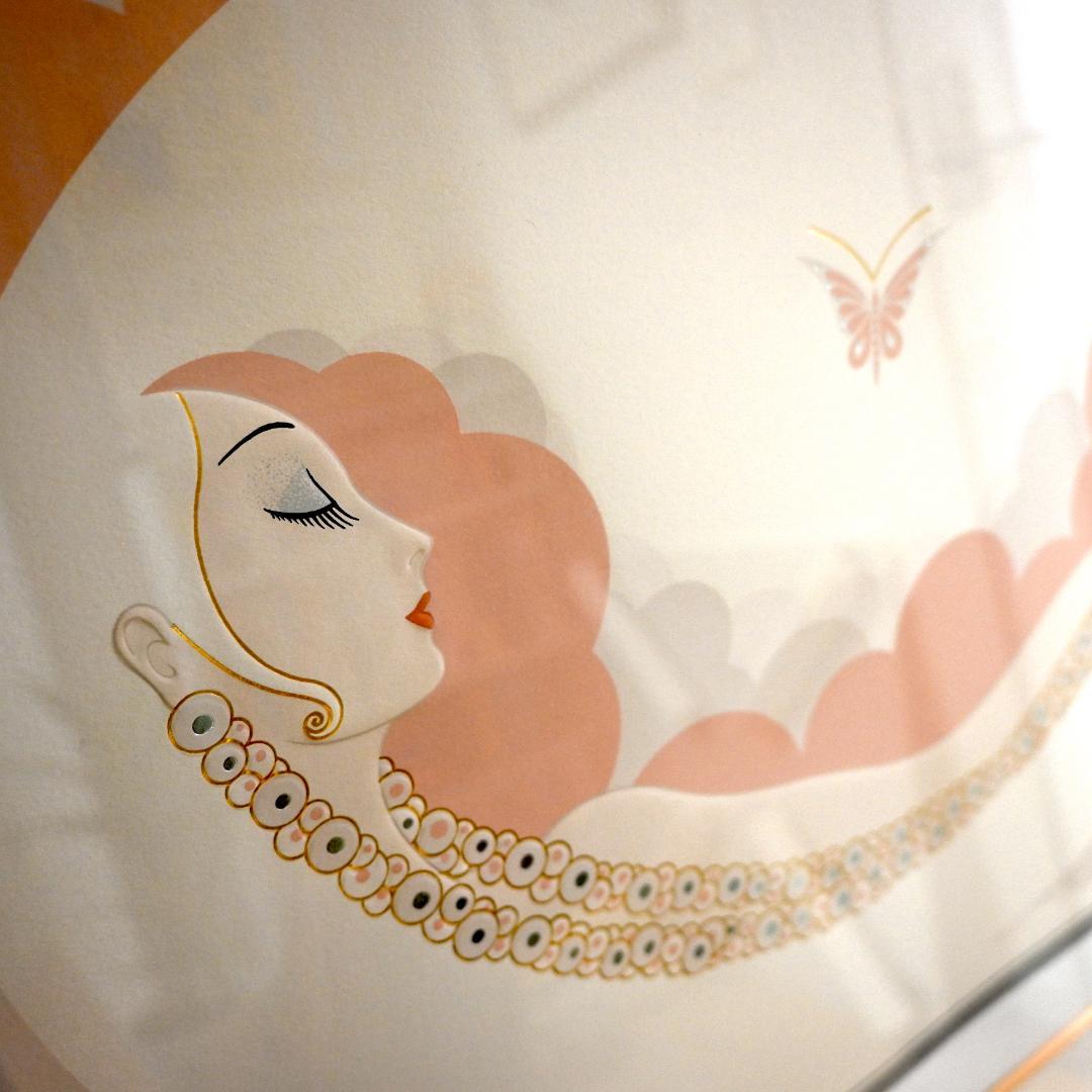 【特価！】エルテ（Erte） ルポーズ シルクスクリーン