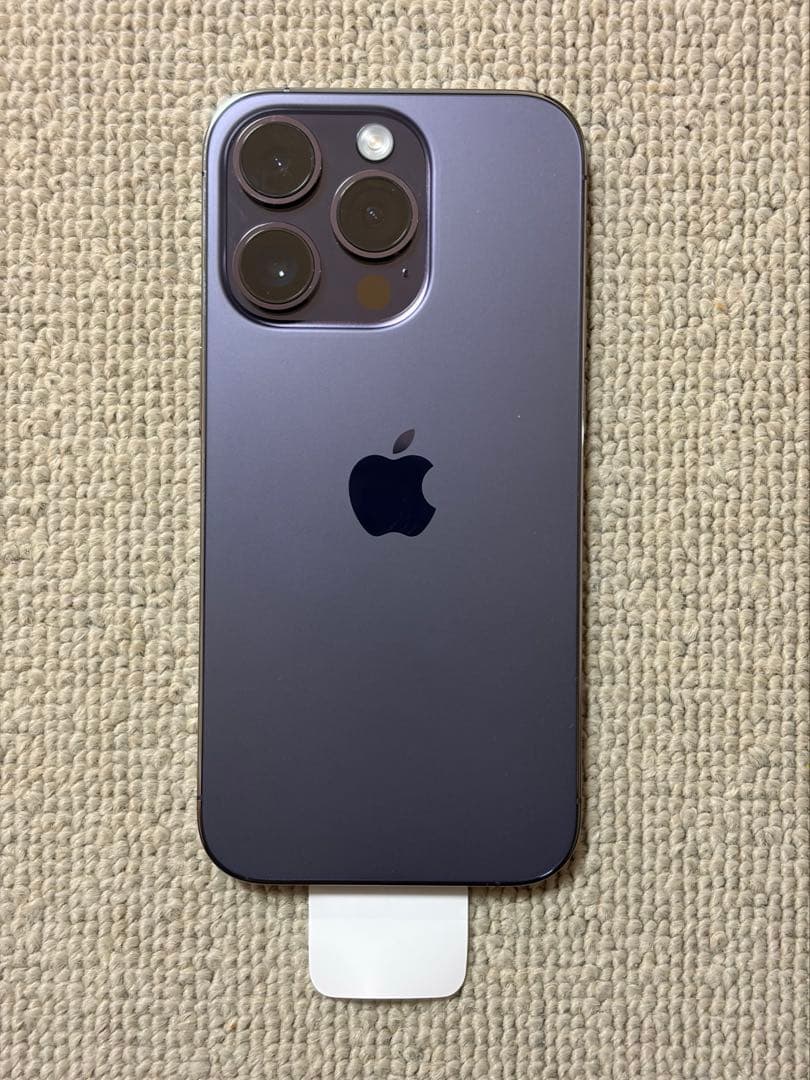 iPhone 14 Pro、256GB、ディープパープル、エクスプレス交換品