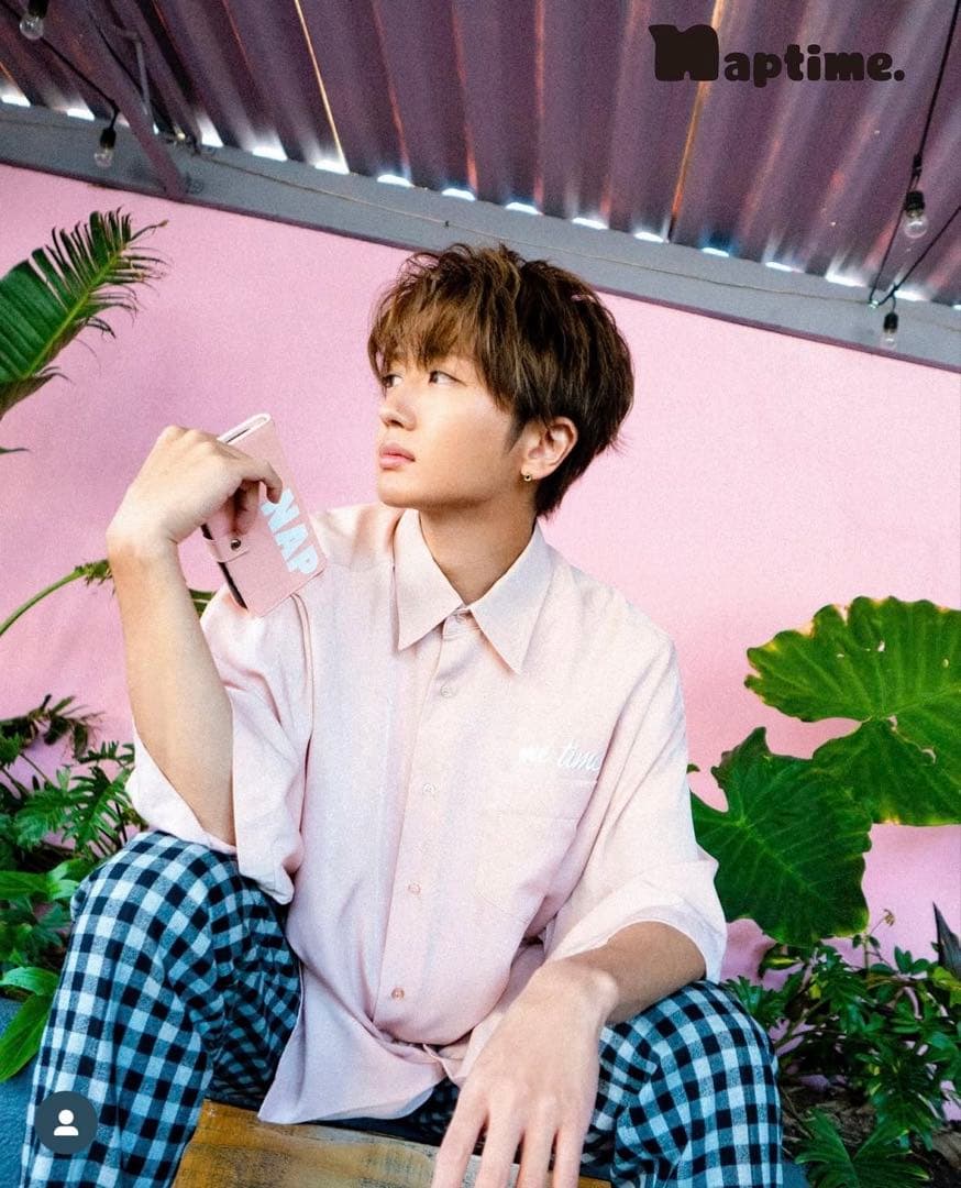 Naptime. 2020ss ピンクシャツ