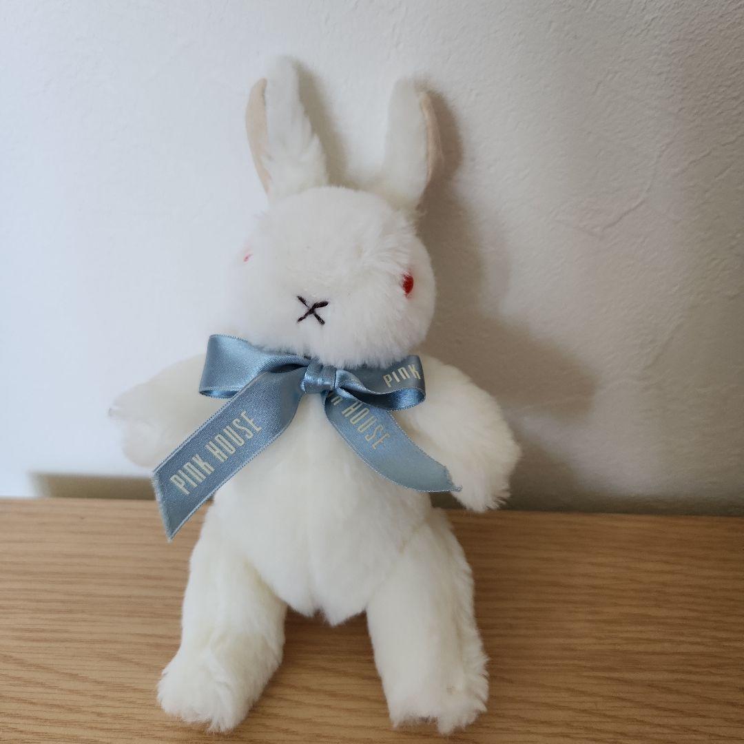PINK HOUSE 白うさぎのコサージュ