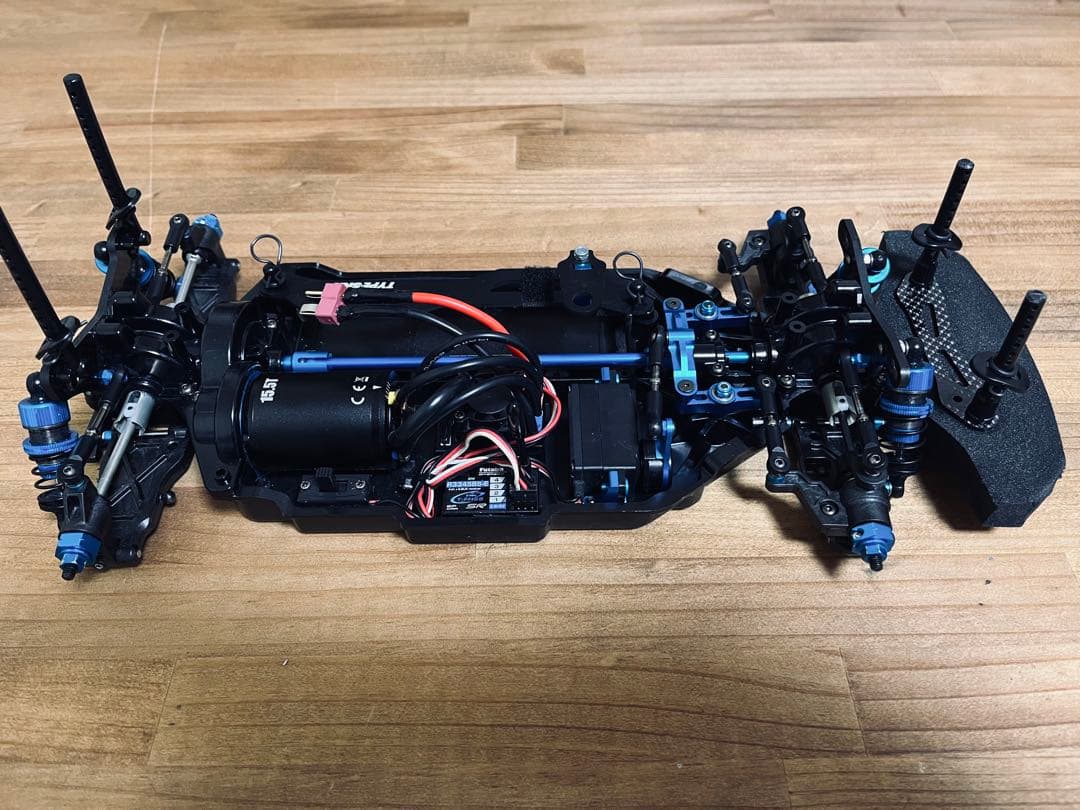 モーター　ESC 受信機　サーボ付き　タミヤ TT-02 TYPE SRX