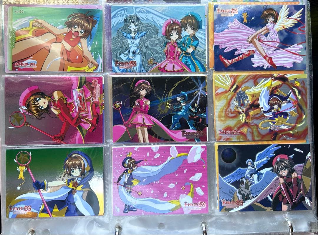 カードキャプターさくら　トレーディングカード 　87枚＋バインダー　まとめ売り