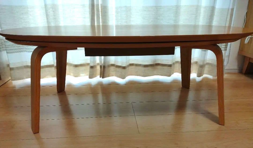 無印良品　楕円こたつ　小　タモ材 こたつ布団セット　人気　希少　MUJI　節電
