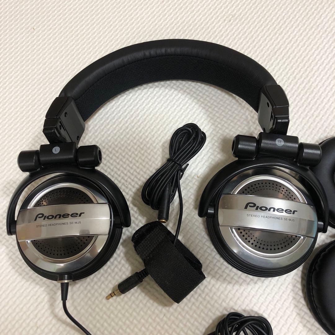 PIONEER 密閉型ダイナミックステレオヘッドホン SE-MJ 5
