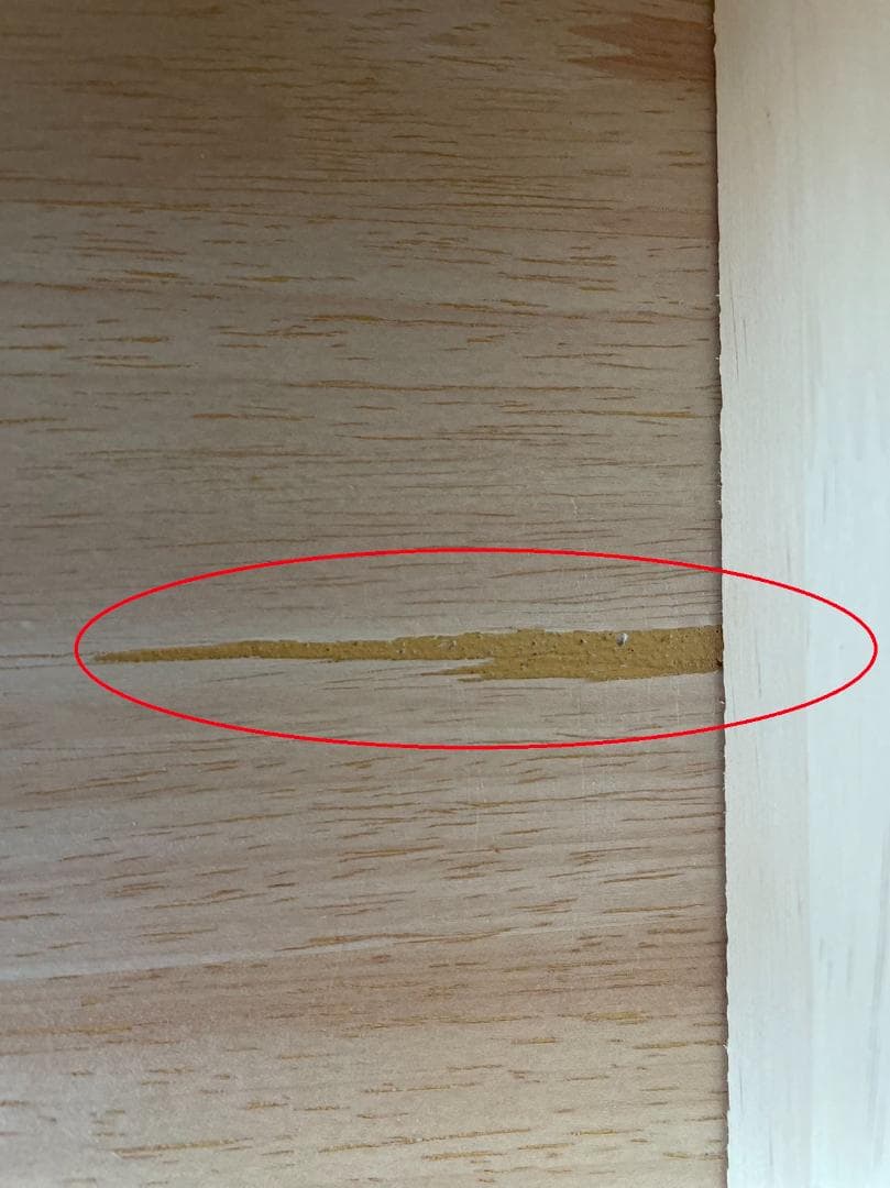 木製ドレッサー ベージュ 訳あり品　実物写真あり 108-80-15 デスクのみ