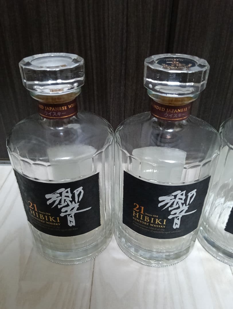 【空瓶】【響２１年4本】【専用ダンボール付き】