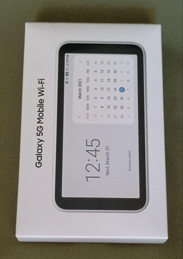 Galaxy 5G Mobile Wi-Fi 本体