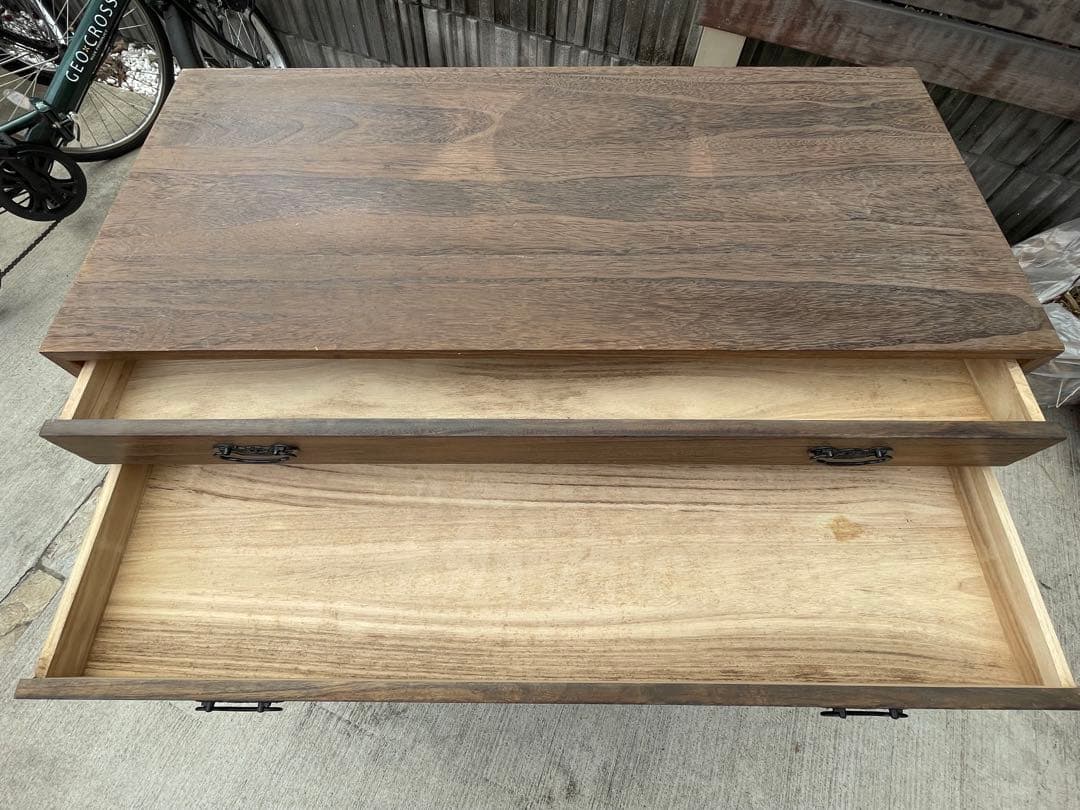 ①桐箪笥 タンス 10段