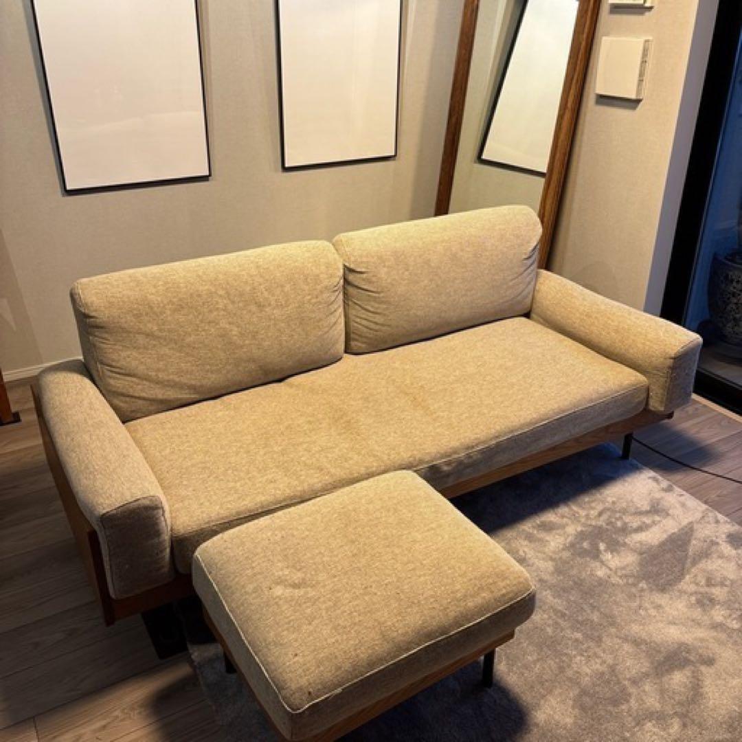 unicoウニコ TREL(トレル)カバーリングソファ 3点セット