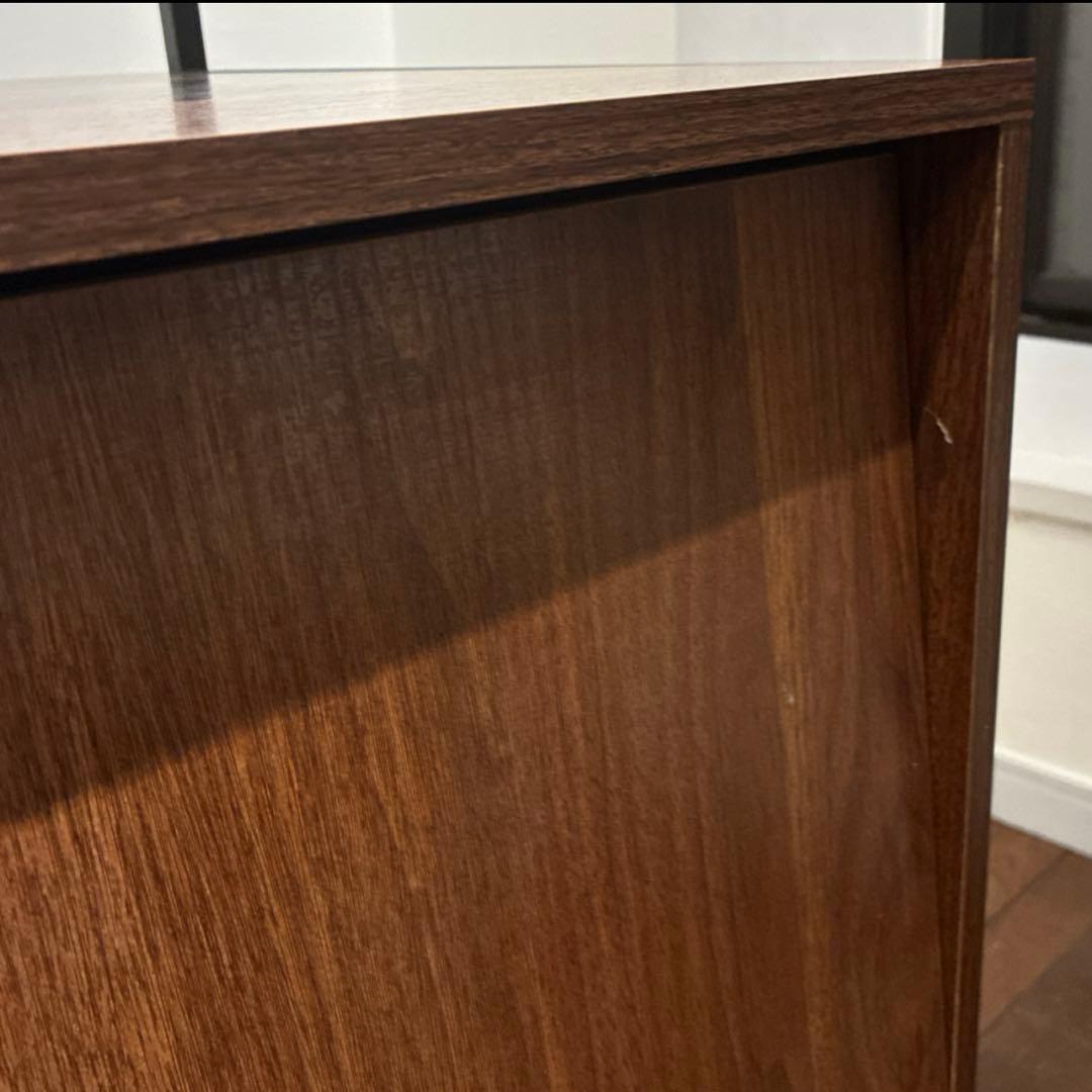 猫用トイレ　収納ラック　スリムタイプ　木目　シンプル　トイレ　キャットラック　棚