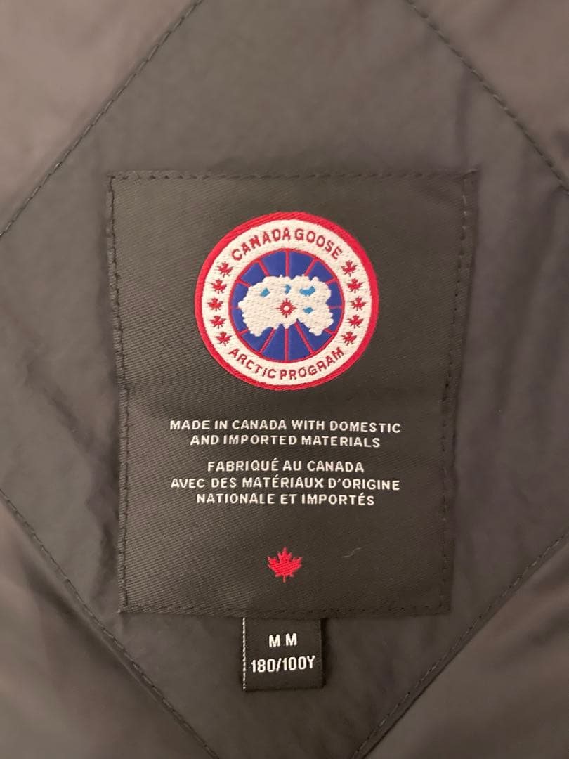   ブラックレーベル ローレンスパッファーベスト M