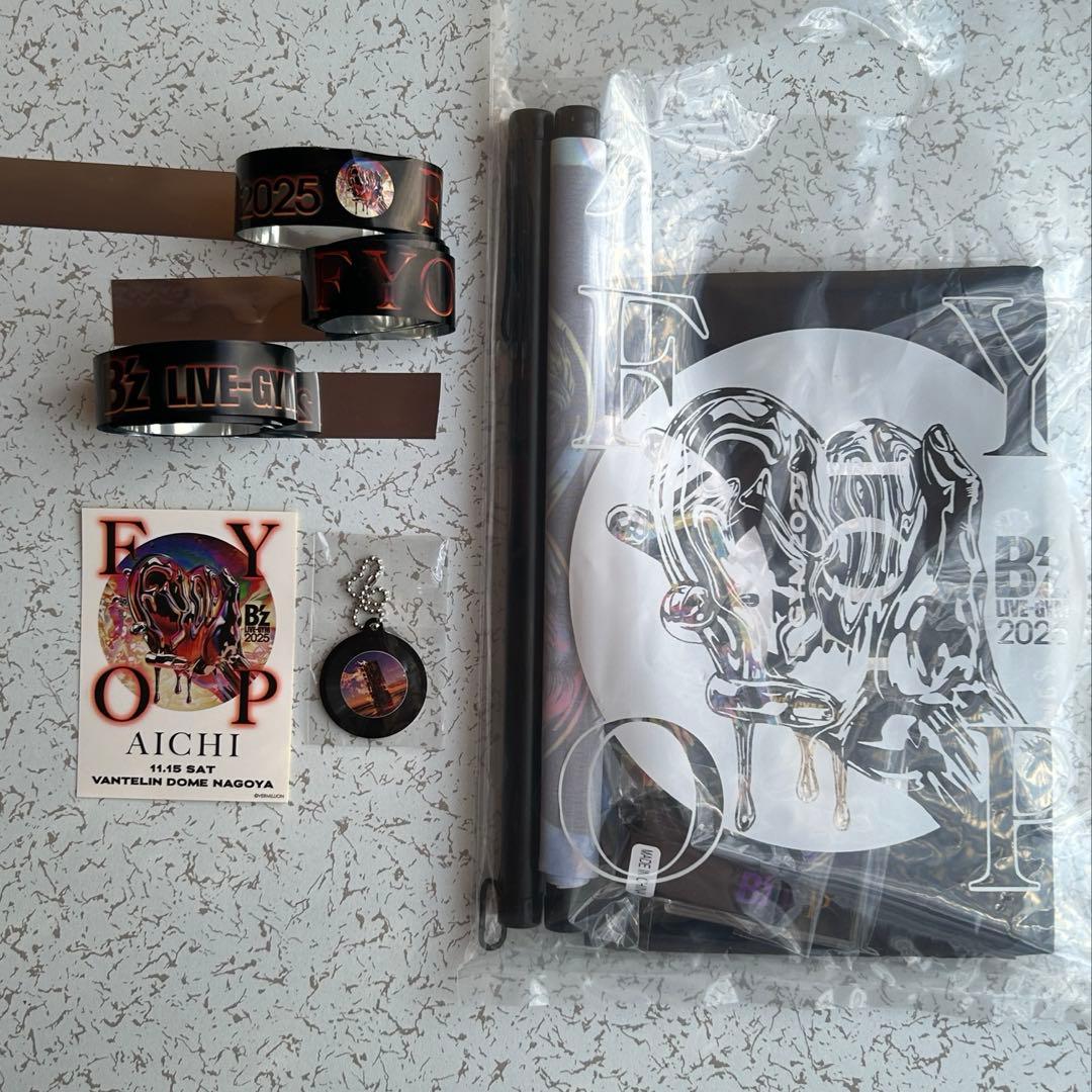 B'z LIVE-GYM 2025FYOP premium席専用オリジナルグッズ
