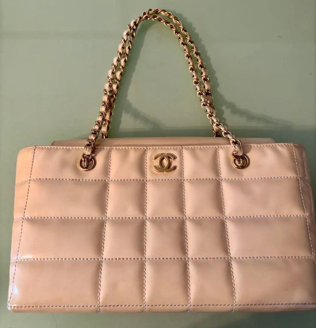 し*い様 CHANEL✨ベージュ キルティング ショルダーバッグ✨美品✨お値下げ