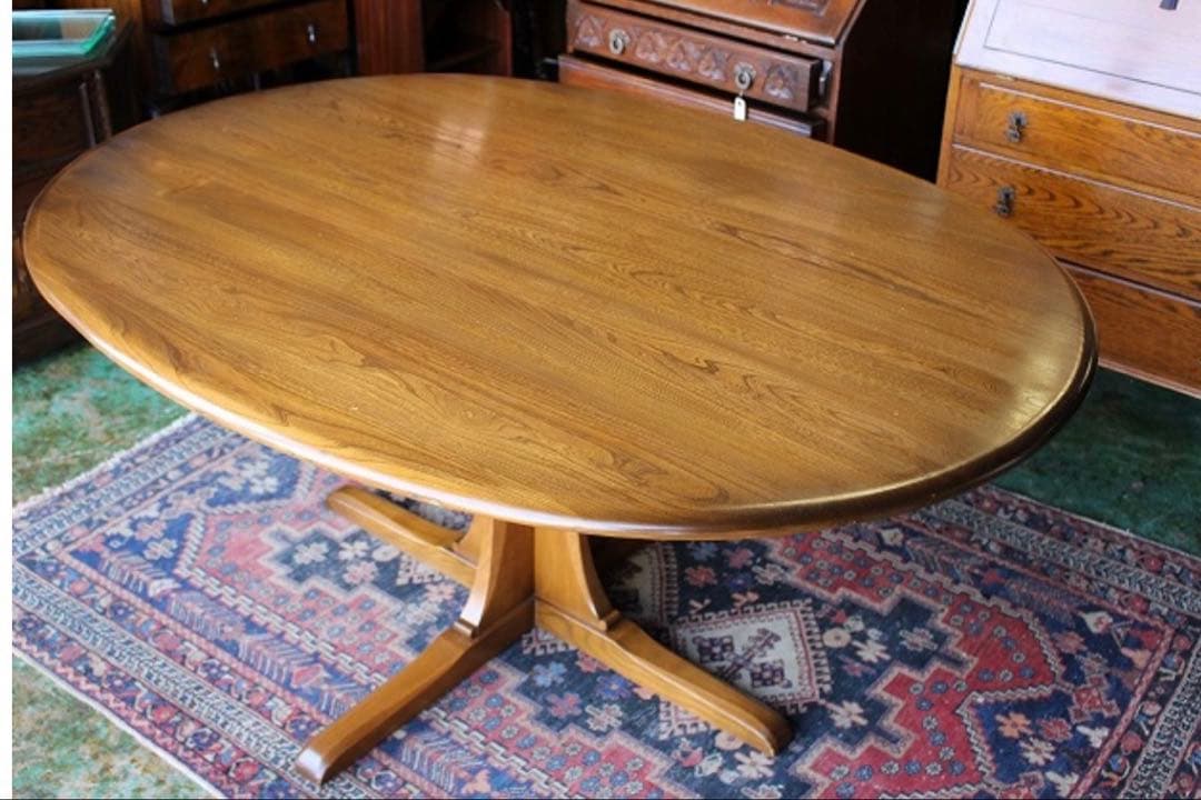 【シシャモ】アーコールのダイニングテーブル①（テーブル部分）