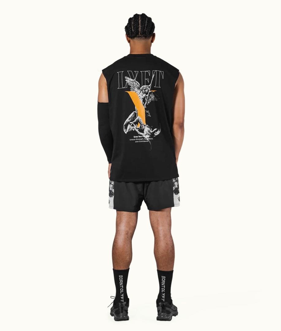 LYFT リフト Statue Y Loose Tanktop Black