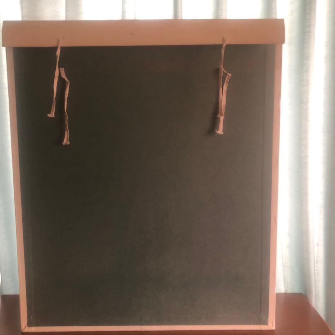 定岡宏『パリテアトル広場』油彩 額装付タトウ箱付