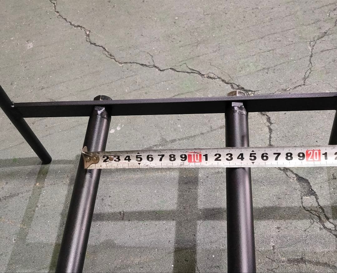 アイアン ハンガーラック 下段２本 店舗什器 スチール 展示 棚 収納 棚