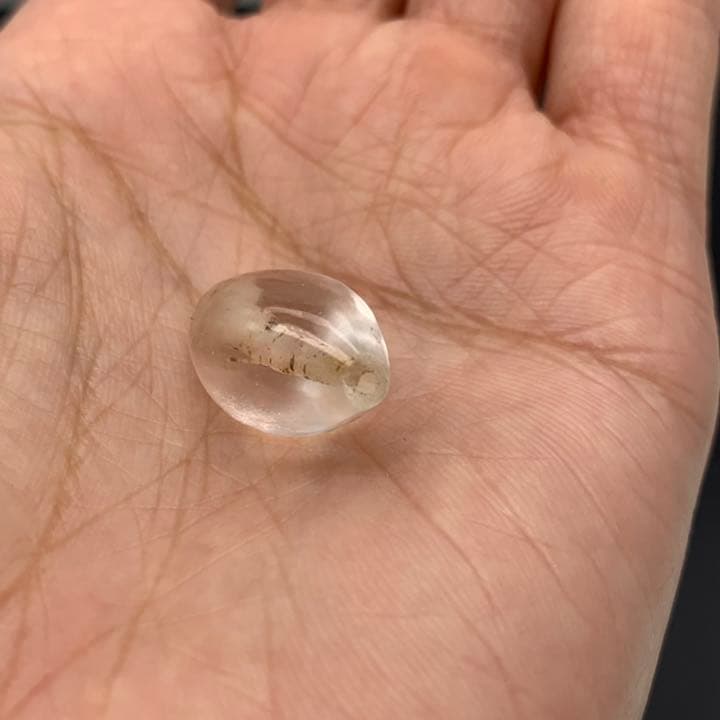 【アンティーク ビーズ】高品質 アンティーク 水晶 ビーズ 21.4mm