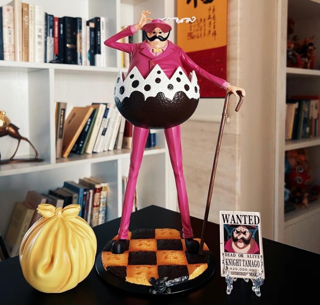 ワンピース Black タマゴ男爵 ガレージキット ガレキ スタチューフィギュア