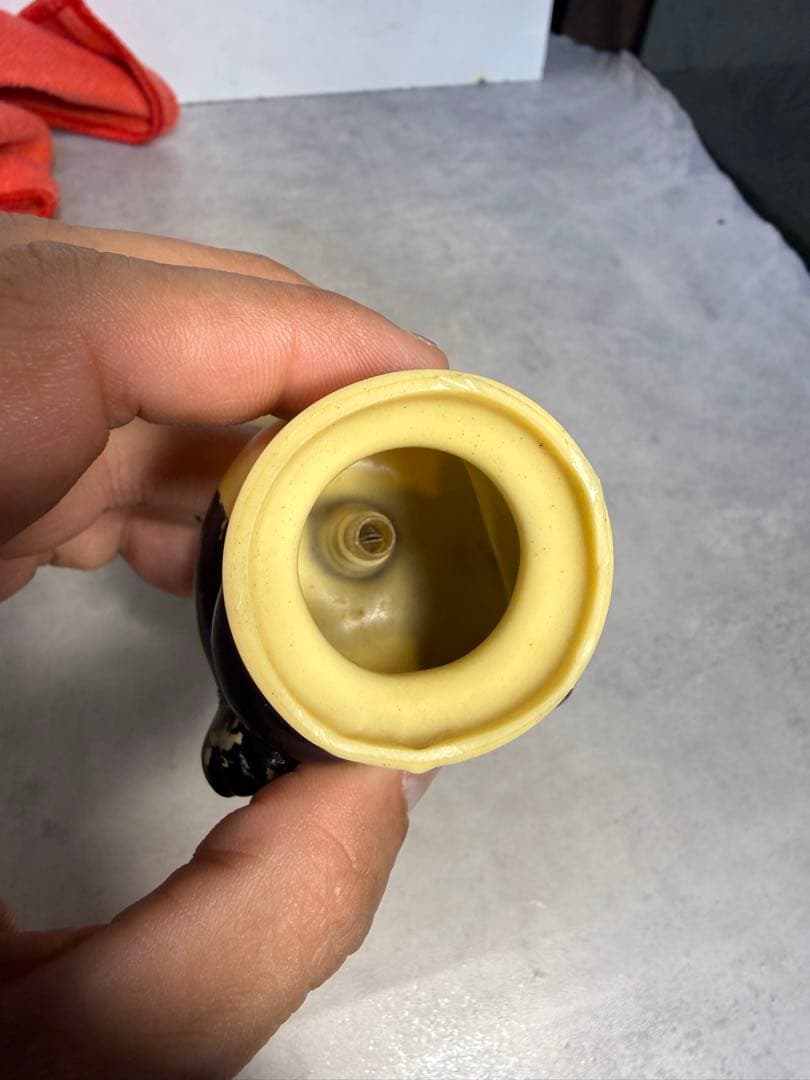 昭和レトロ パトラ パンダ 貯金箱 ソフビ 笛鳴り 当時物　昭和30年代