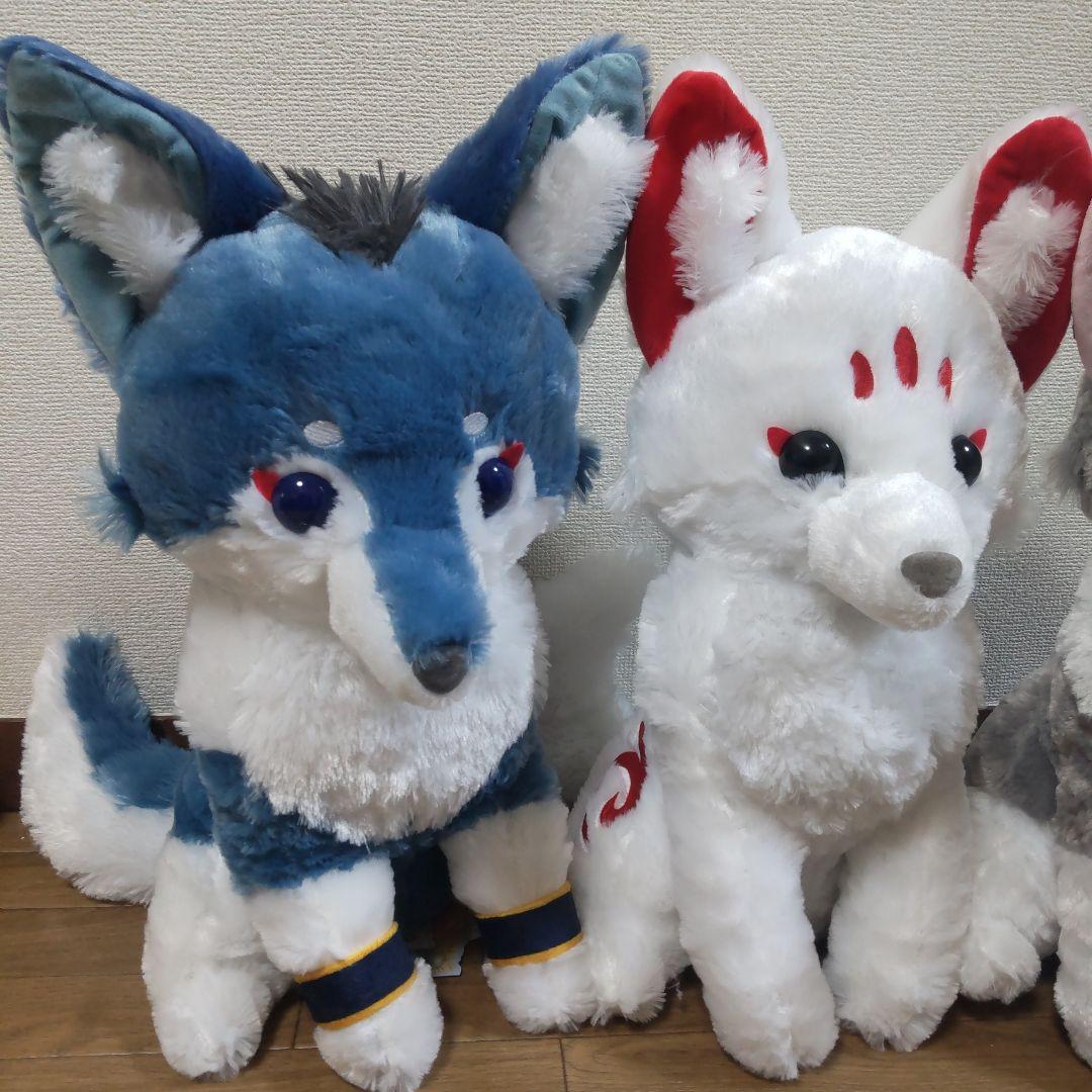 アマテラスのオオカミウルトラBIGぬいぐるみ～テル＆ラックル＆ホロウ～全３種