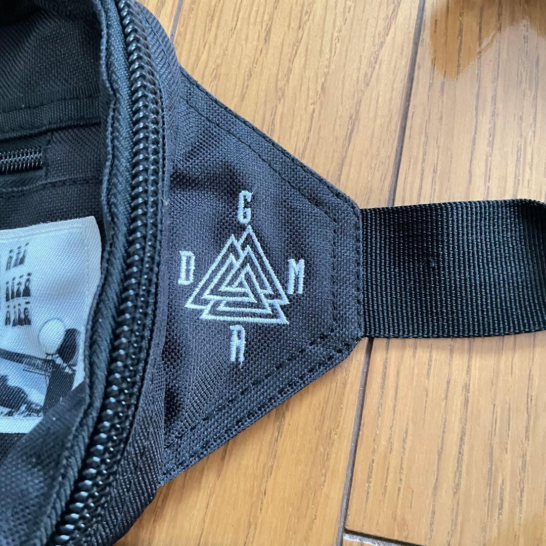 theGazettE ライブ グッズ ボディバッグ ウエストバッグ DOGMA