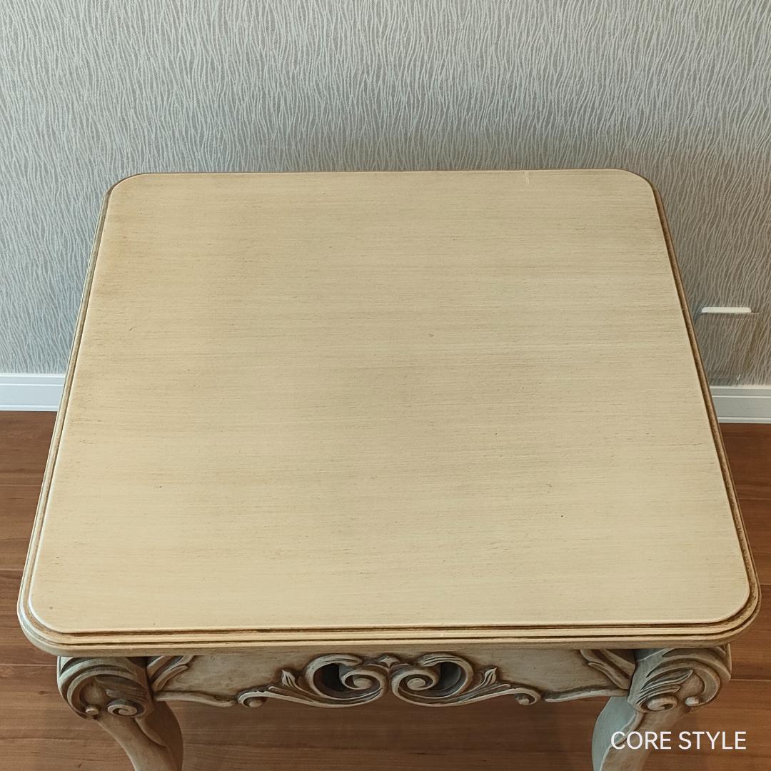 アンティーク調　オケージョナルテーブル　ロココ調　シャビーシック