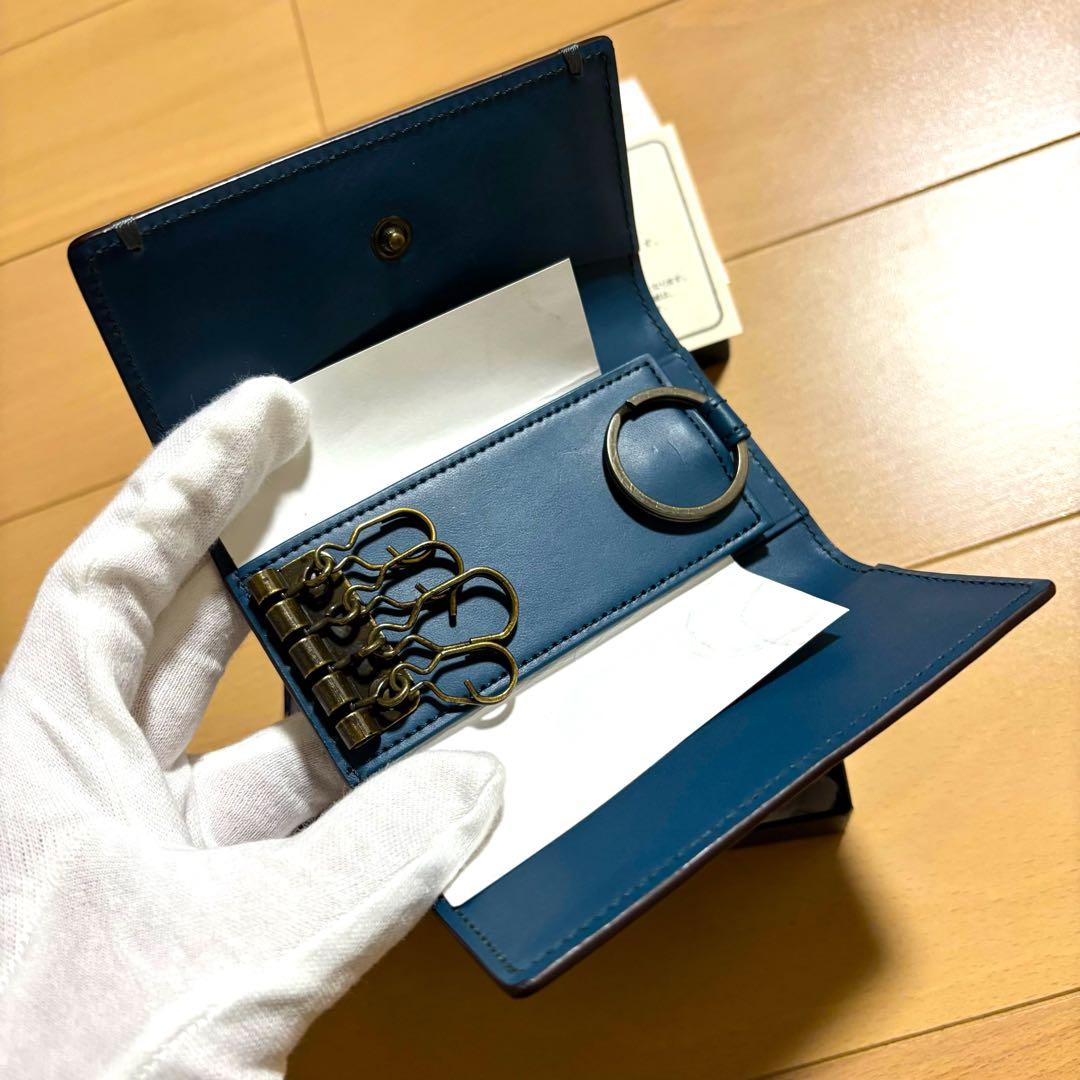 Paul Smith 新品未使用品　コードバン　キーケース　ブラウンカラー　黒