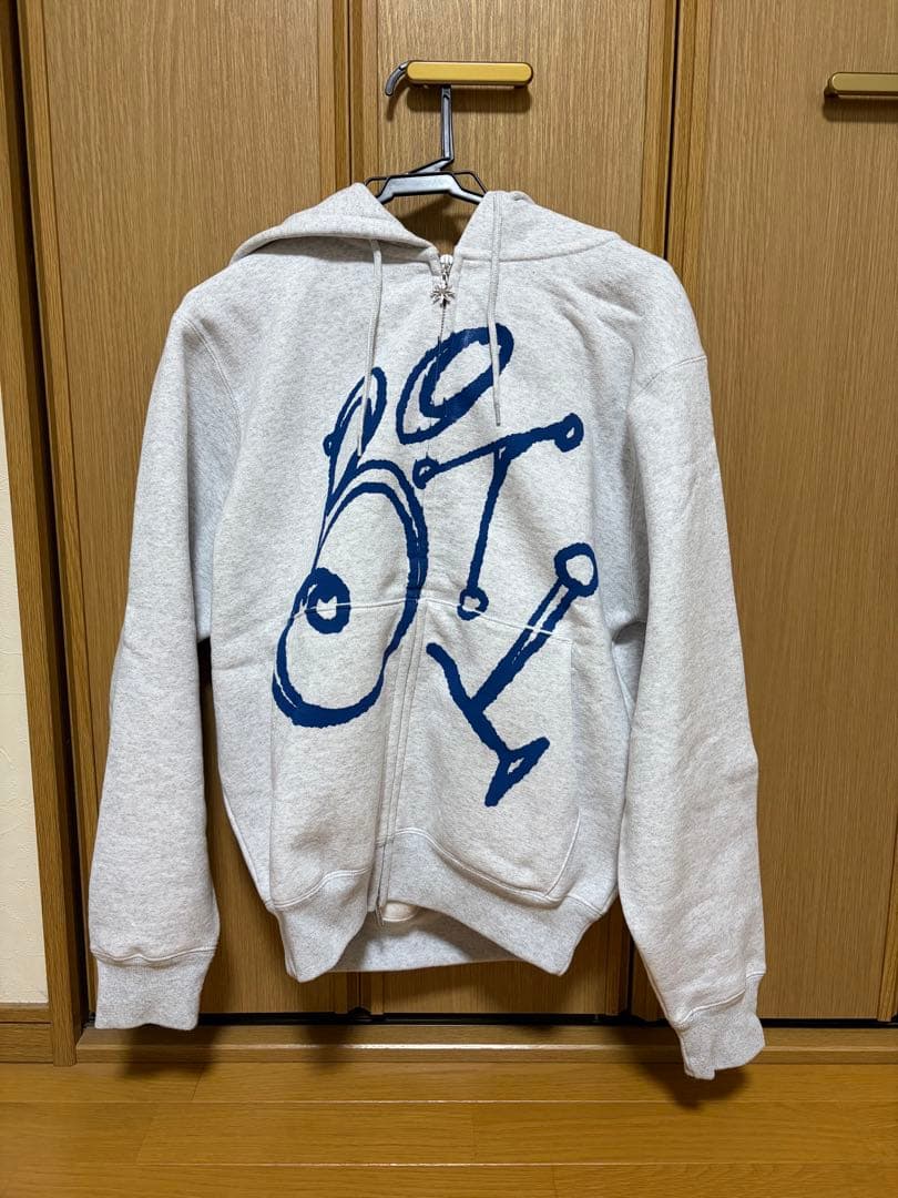 BoTT COCO ZIP HOODIE ASH Mサイズ