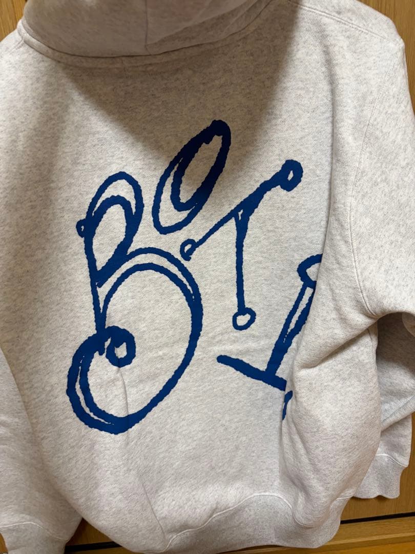 BoTT COCO ZIP HOODIE ASH Mサイズ