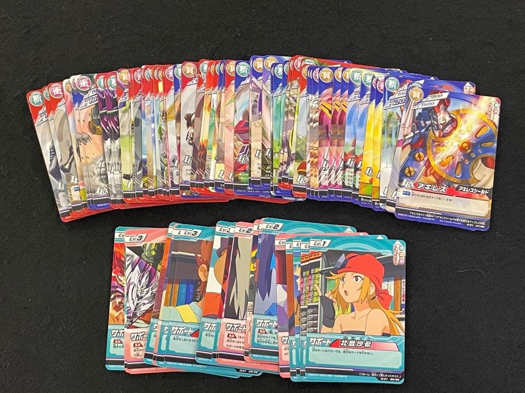 LBXバトルカードゲーム 130枚セット ダンボール戦記