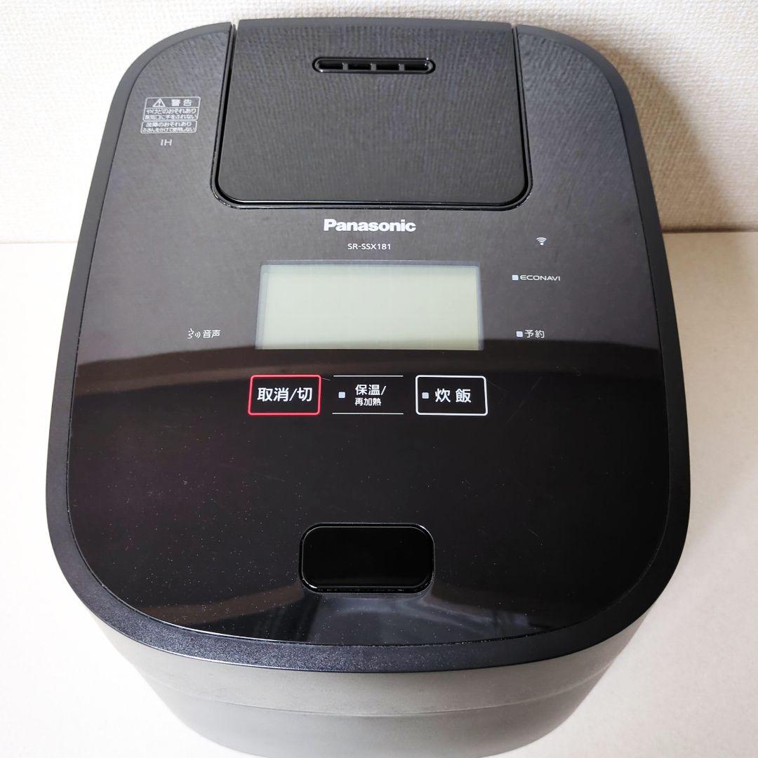 Panasonic 炊飯器 10合 SR-SSX181 SR-VSX181 1升