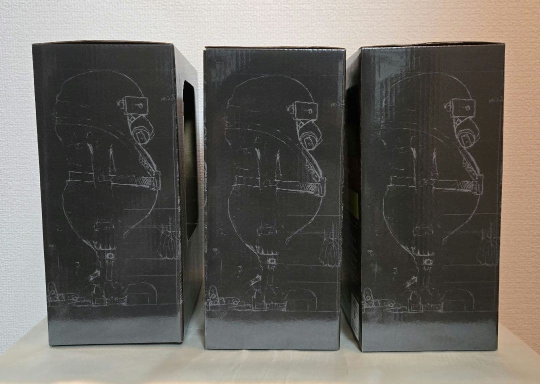 JUNK HEAD ジャンクヘッド 1/1 ソフビフィギュア 3バカ　3体セット