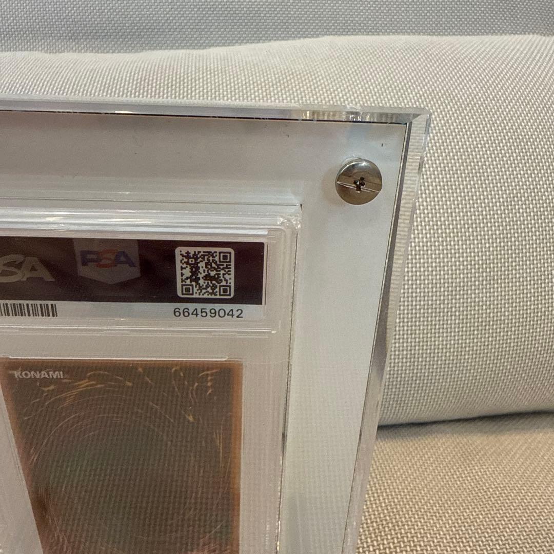 PSA10 青眼の白龍　初期　復刻　海馬　シークレットレア　ディスプレイ付き