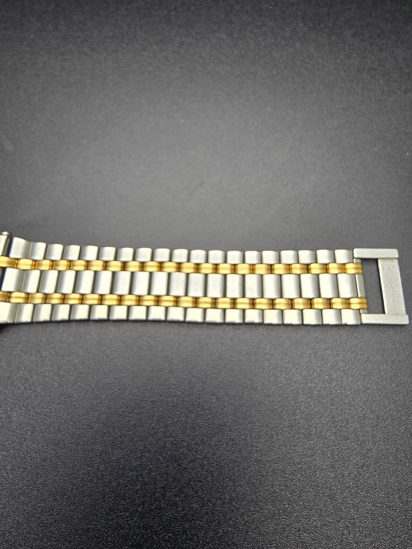 稼働品 OH済 GUCCI グッチ 9000M 腕時計 シルバーゴールド メンズ