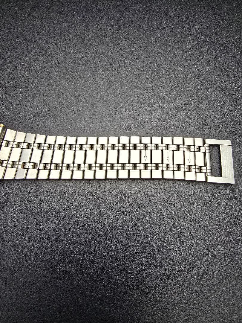 稼働品 OH済 GUCCI グッチ 9000M 腕時計 シルバーゴールド メンズ