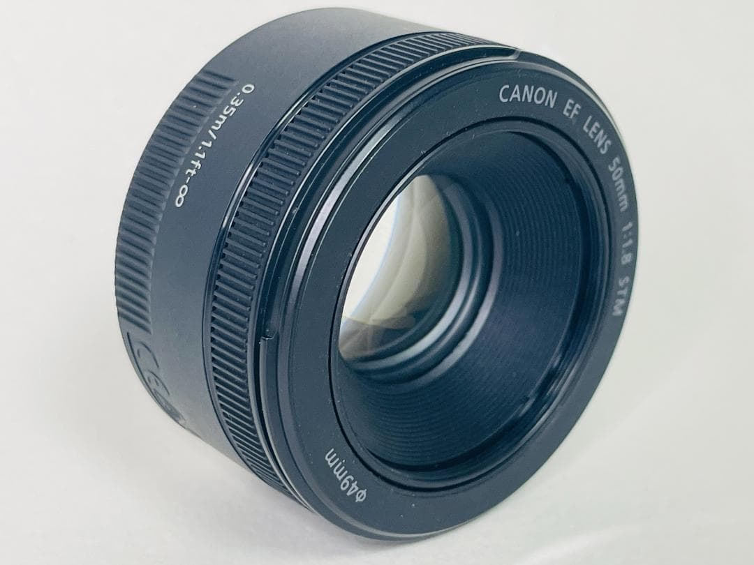 良品★Canon EF 50mm F1.8 STM キヤノン 単焦点レンズ
