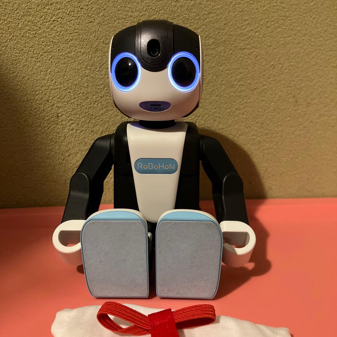 希少シャープ ロボホン SR-03M ブルー弟モデル　ベネフィットジャパンモデル