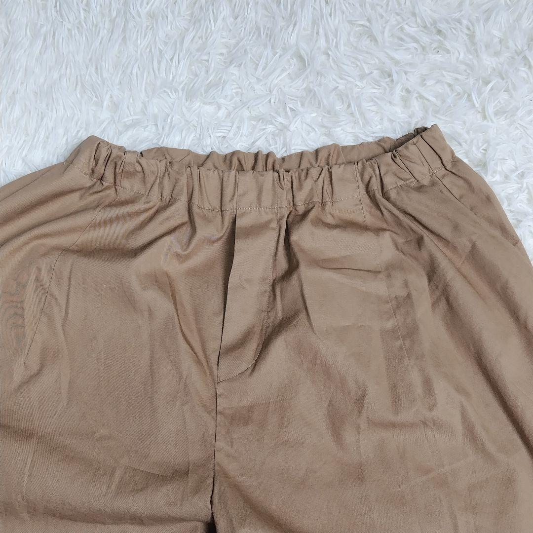 【極美品】ミズイロインド 24SS ワイドカーゴパンツ ベージュ