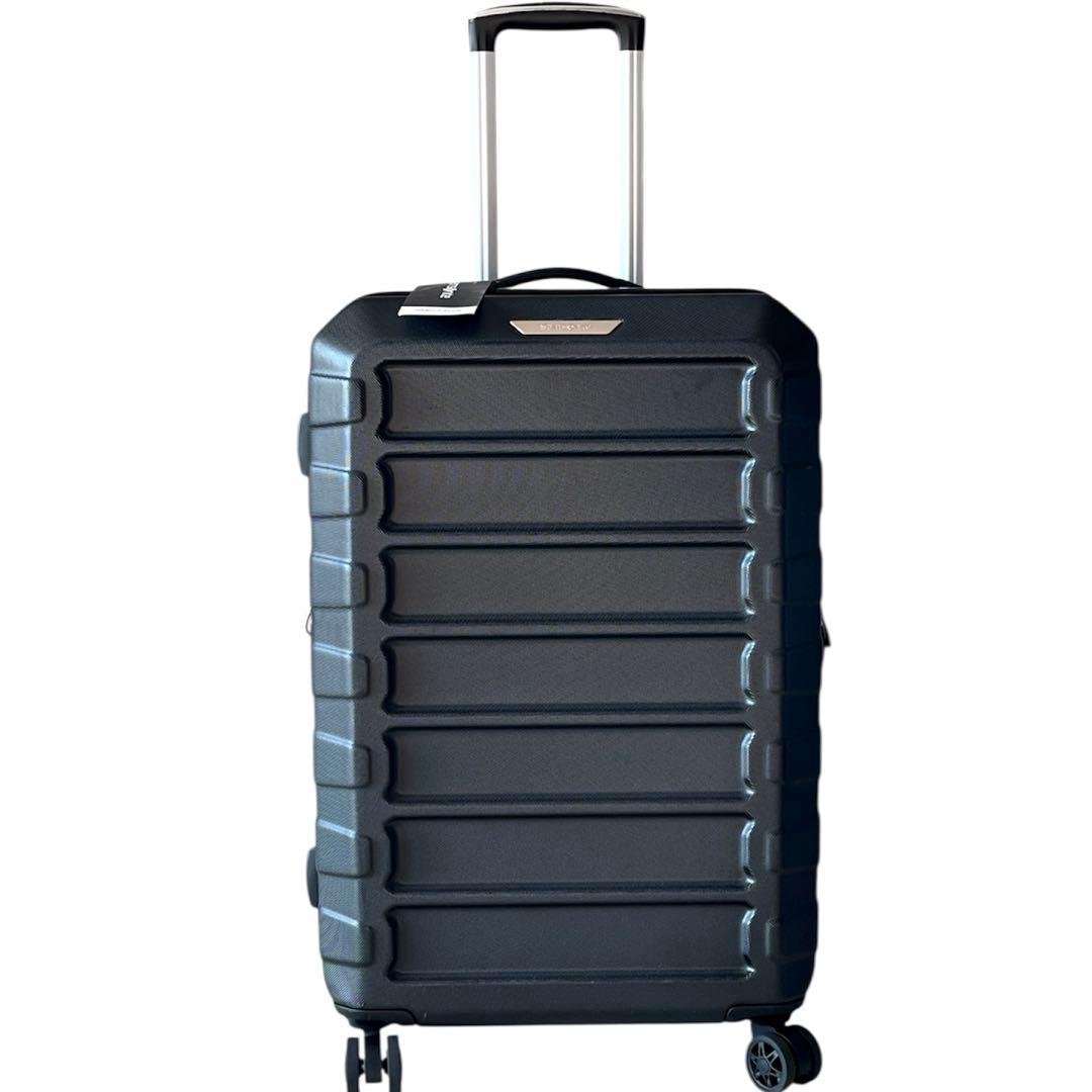 【美品一回のみ使用】サムソナイト　キャリーケース　黒　海外限定モデル　軽量　高級