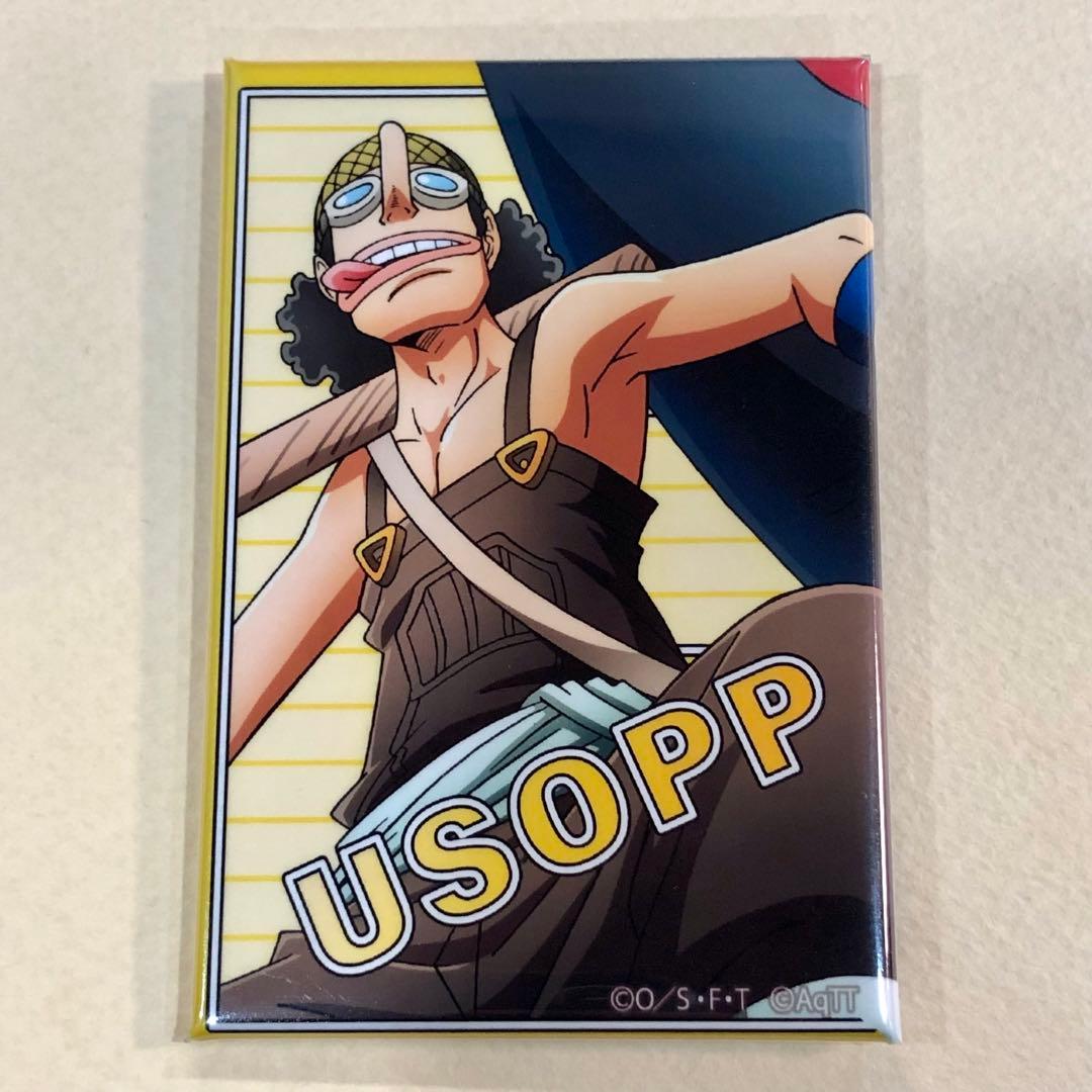 ONE PIECE ウソップ　東京ワンピースタワー　缶バッジ　20周年記念