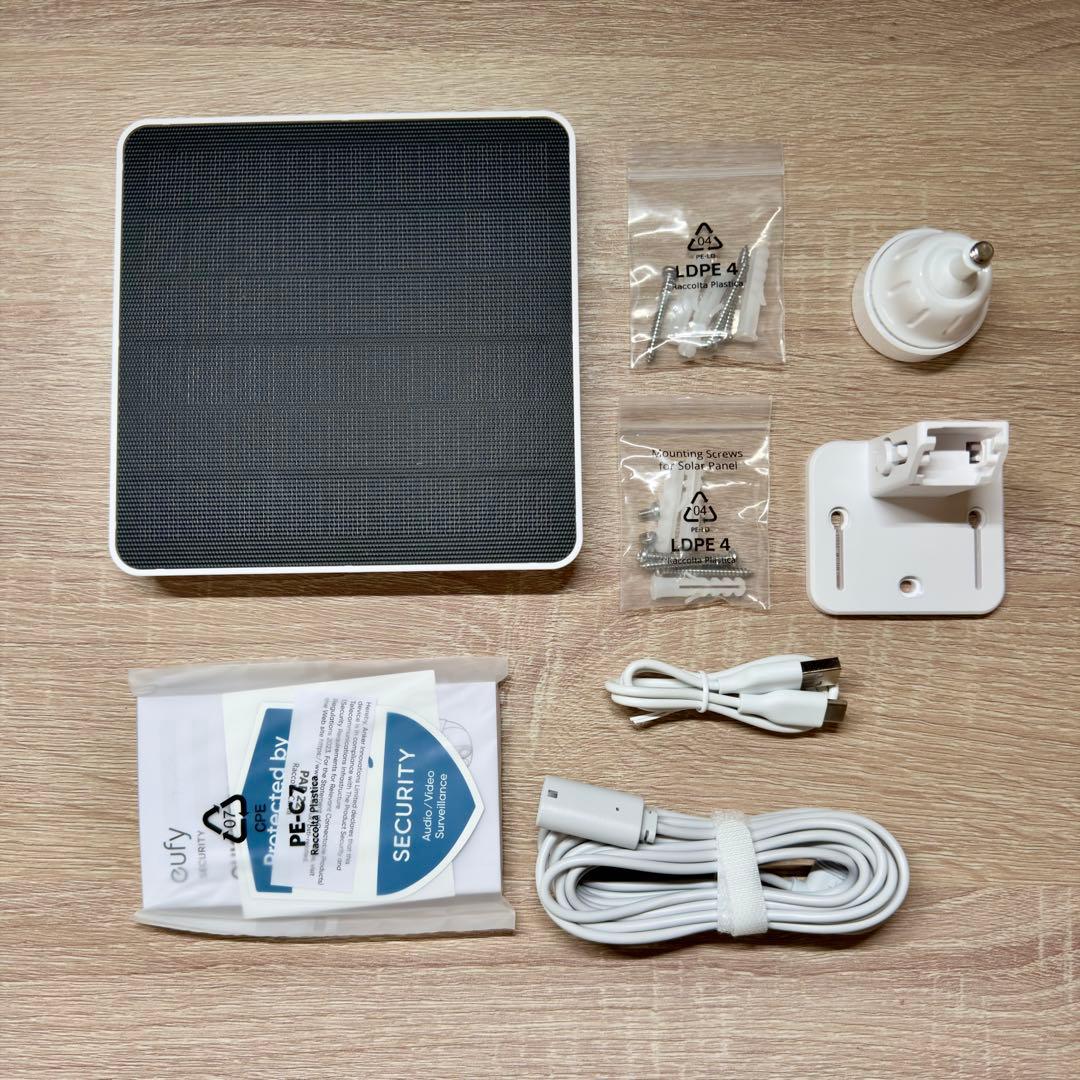 Anker Eufy SoloCam S340（屋外防犯カメラ）ソーラー充電