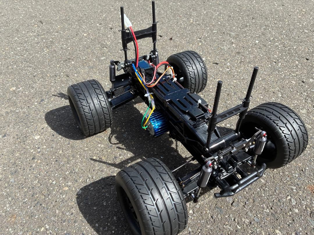 タミヤ GF-02 モーター付 20T ボディ3枚 カスタム.Ver