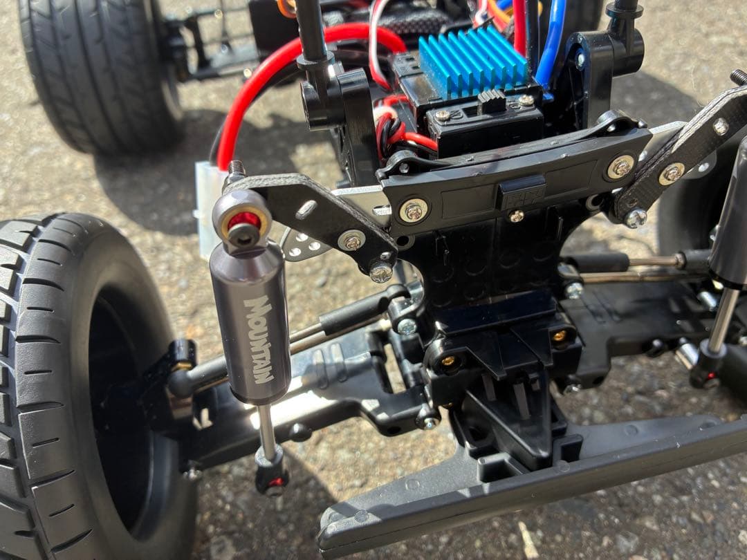 タミヤ GF-02 モーター付 20T ボディ3枚 カスタム.Ver