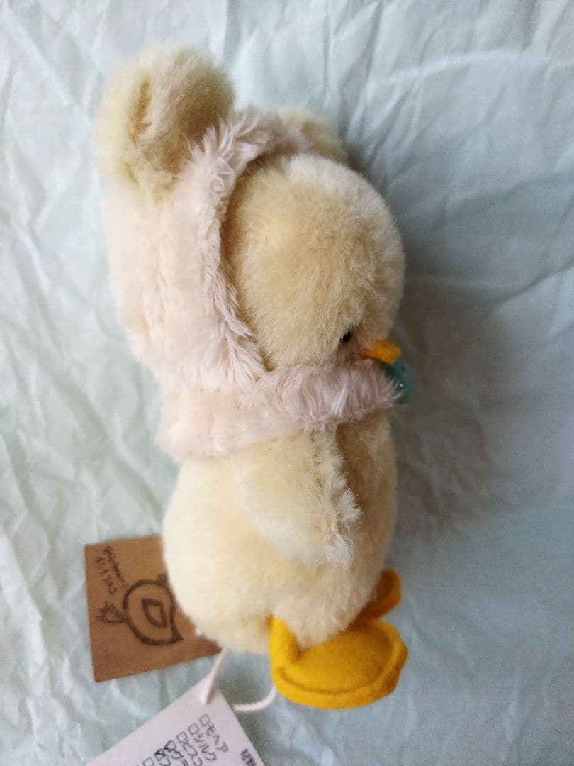 アーティストベア　SCI-beans くま耳帽子のアヒルちゃん