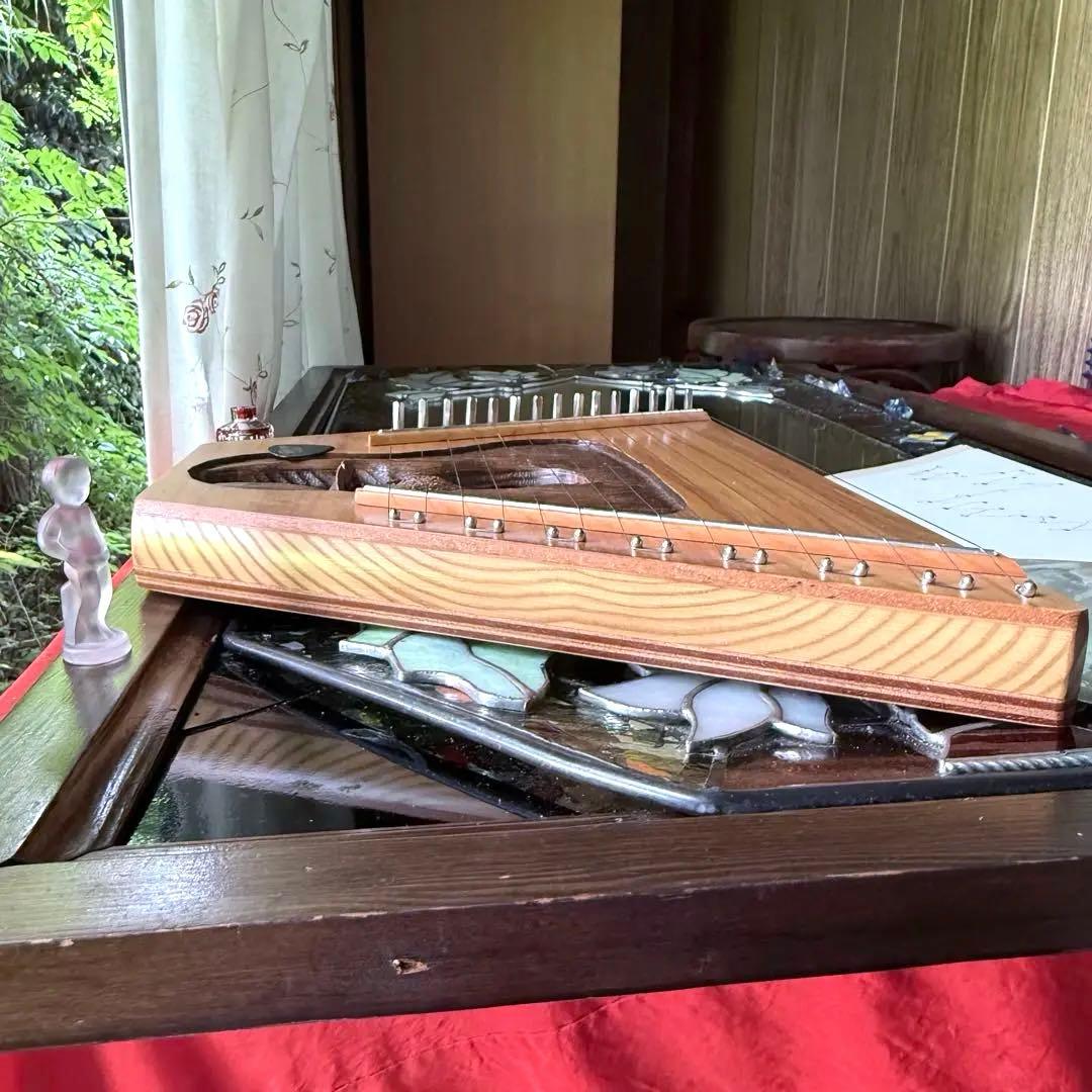 超限定9月2日20時迄‼️ゴブリンが歌ってる小型ハープ/ダルシマーUSA一点保管品