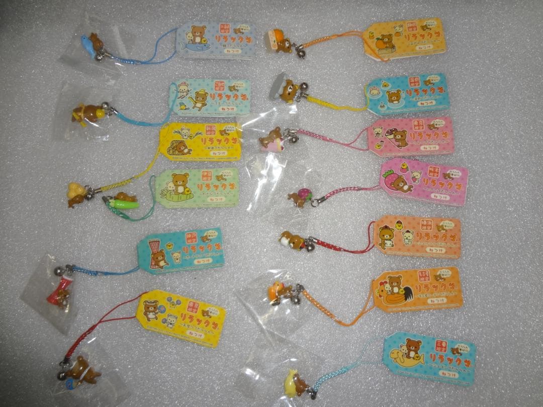 根付け リラックマ　ご当地 だららん夢紀行 114個