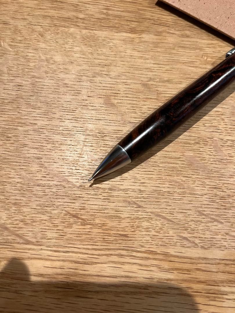 工房楔　ペンシル楔　ローズウッドこぶ杢