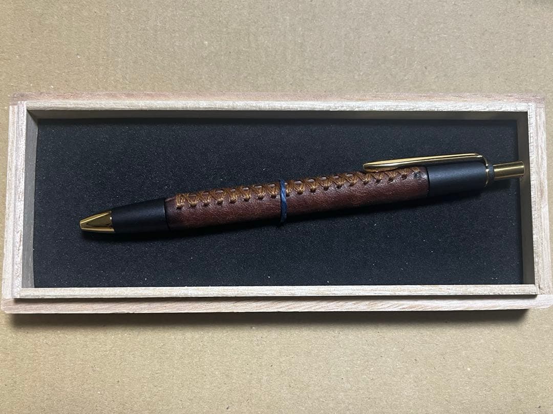 革軸ペン【プエブロ タバコ】　Schicksal シックザール