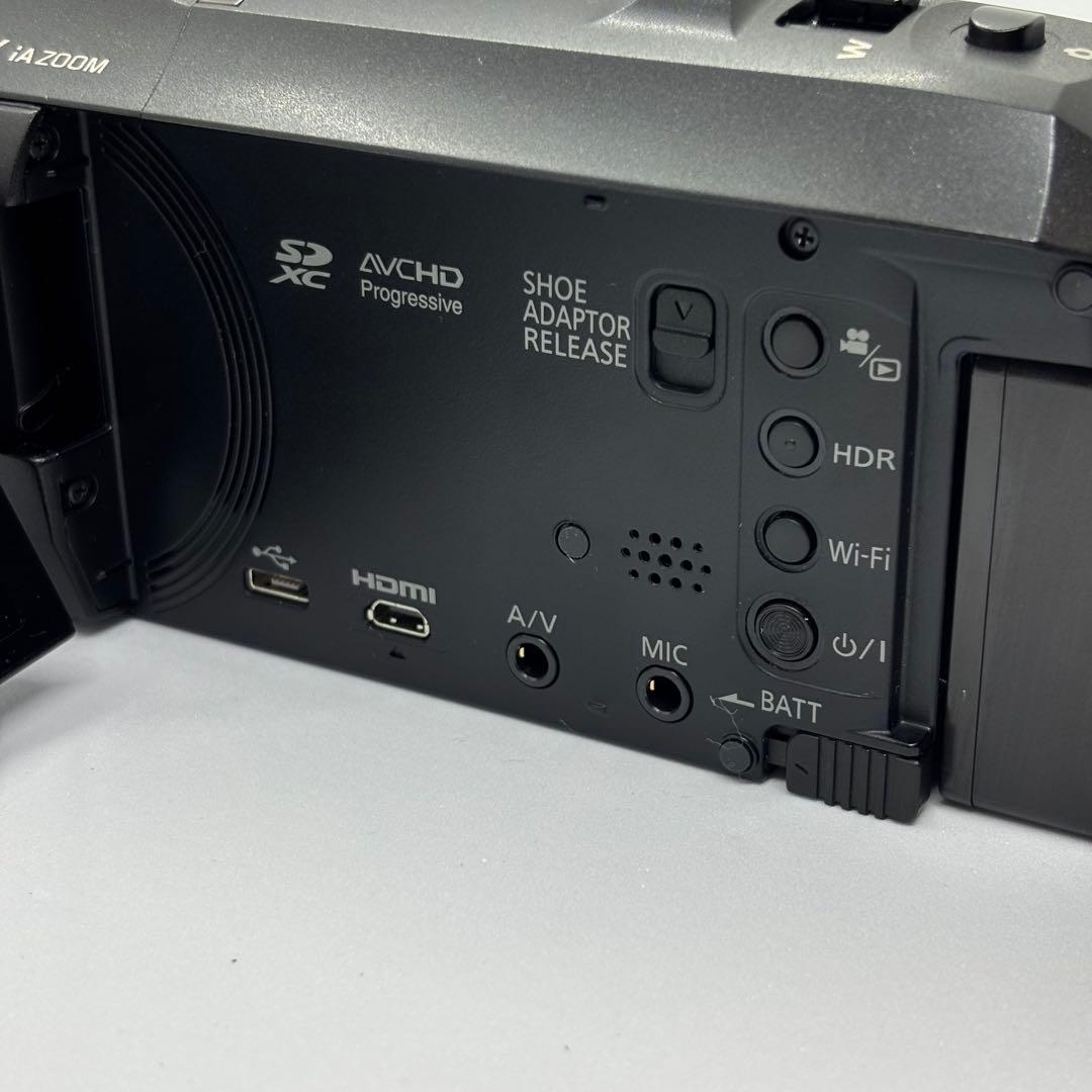 超美品 4K Panasonic HC-VX985M 大容量バッテリー&充電器付
